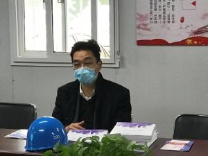 市建設(shè)局黨委書記、局長戴健赴房總集團(tuán)市北32#地塊視察復(fù)工復(fù)產(chǎn)安